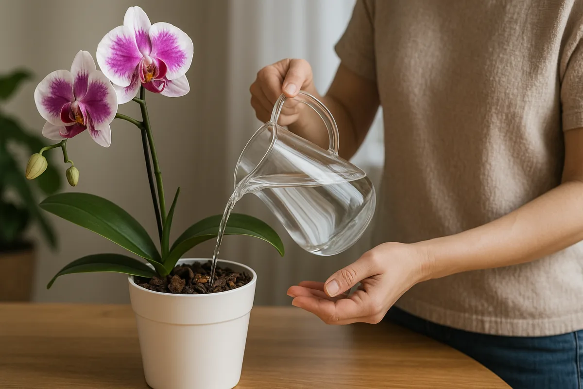 Cura delle orchidee in vaso: la tecnica dell’innaffiatura perfetta che pochi seguono