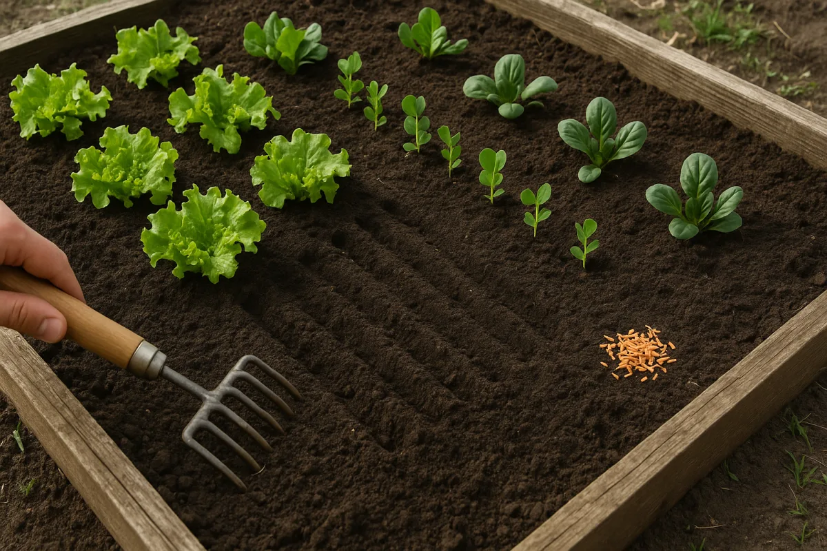 Quali verdure seminare a marzo? L’ordine corretto per evitare sprechi e massimizzare lo spazio