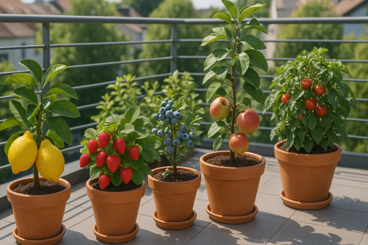 Quali frutti puoi coltivare in vaso sul terrazzo? Le varietà realmente produttive e resistenti