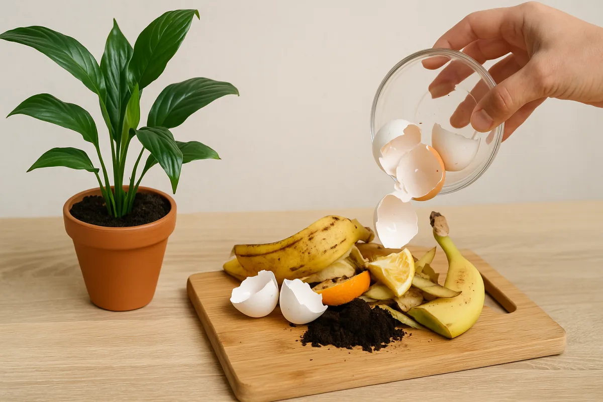 Fertilizzanti ecologici da cucina: utilizza questi scarti per nutrire le piante senza spendere