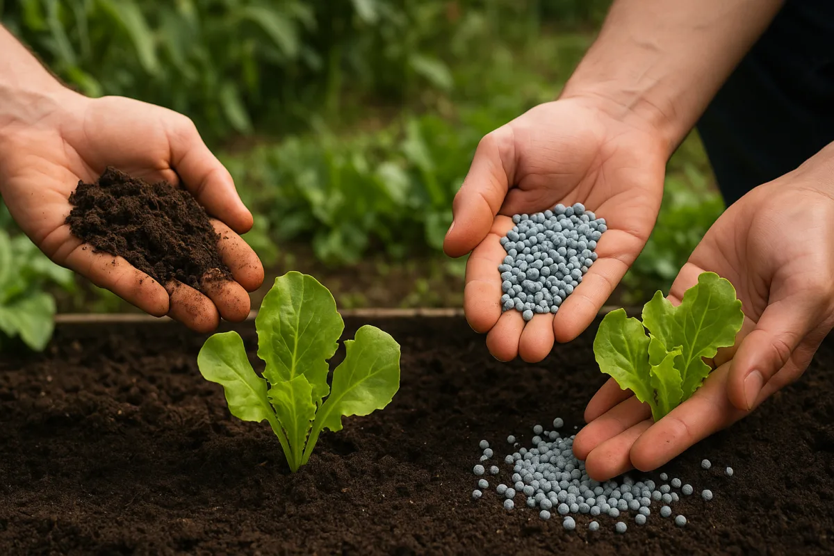 Che differenza c’è tra concime organico e minerale in orticoltura? Scegli quello giusto e vedi i risultati