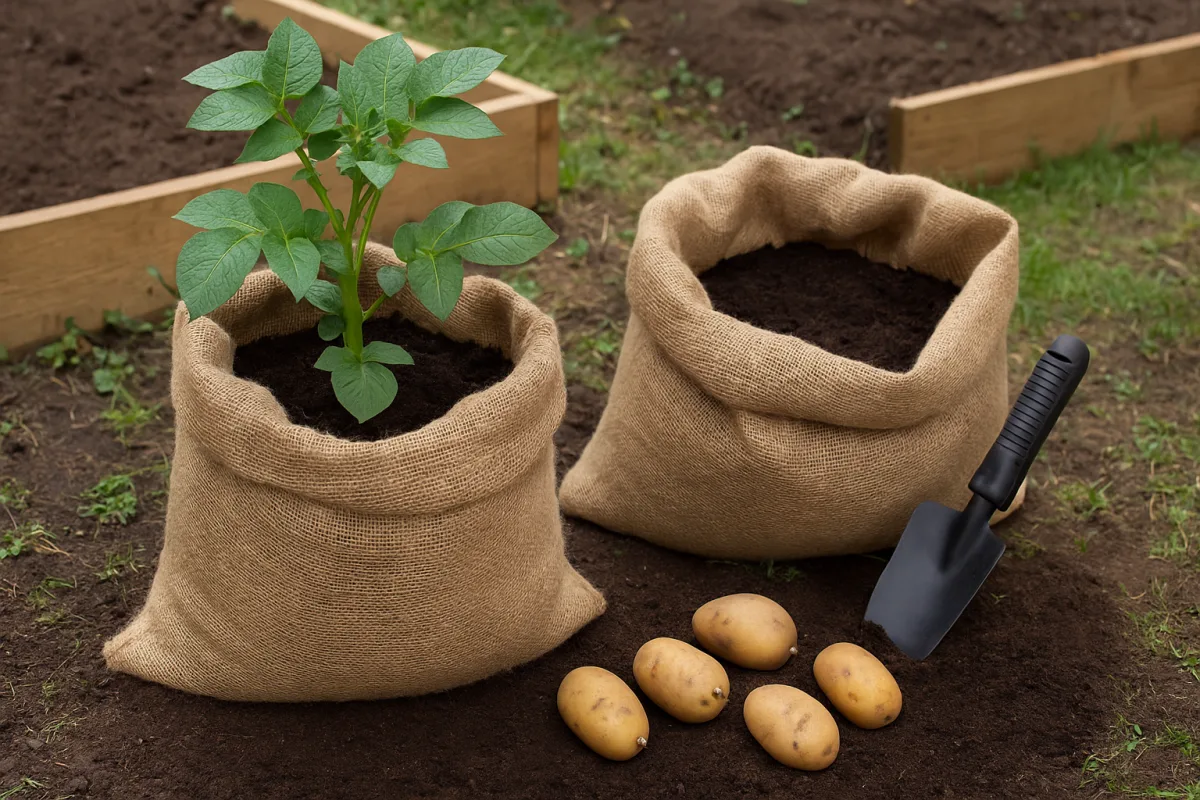 Si possono coltivare patate in sacchi di juta? Il sistema ideale per piccoli spazi spiegato passo-passo