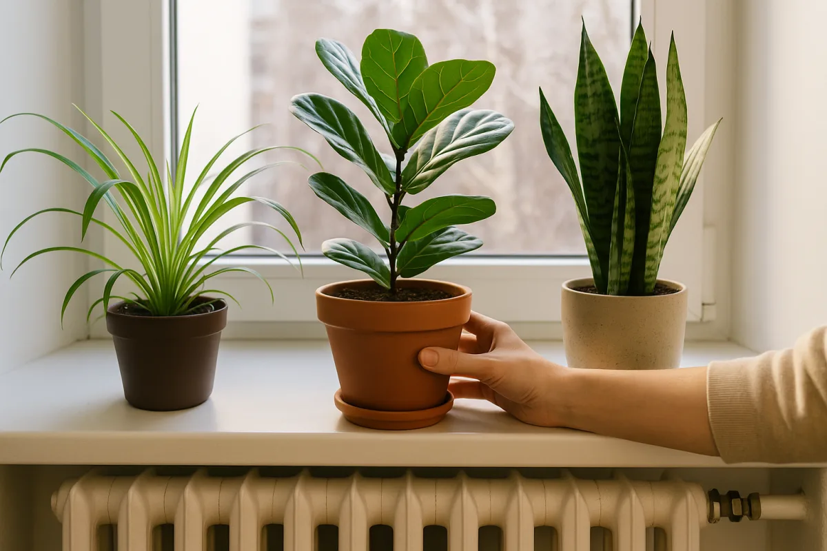 Posizionare le piante vicino ai termosifoni fa male? Quando conviene spostarle per evitar danni