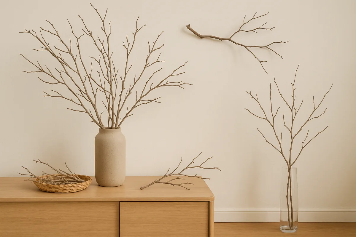 Decorazioni naturali fai da te con rami secchi: idee facili che trasformano l’ambiente