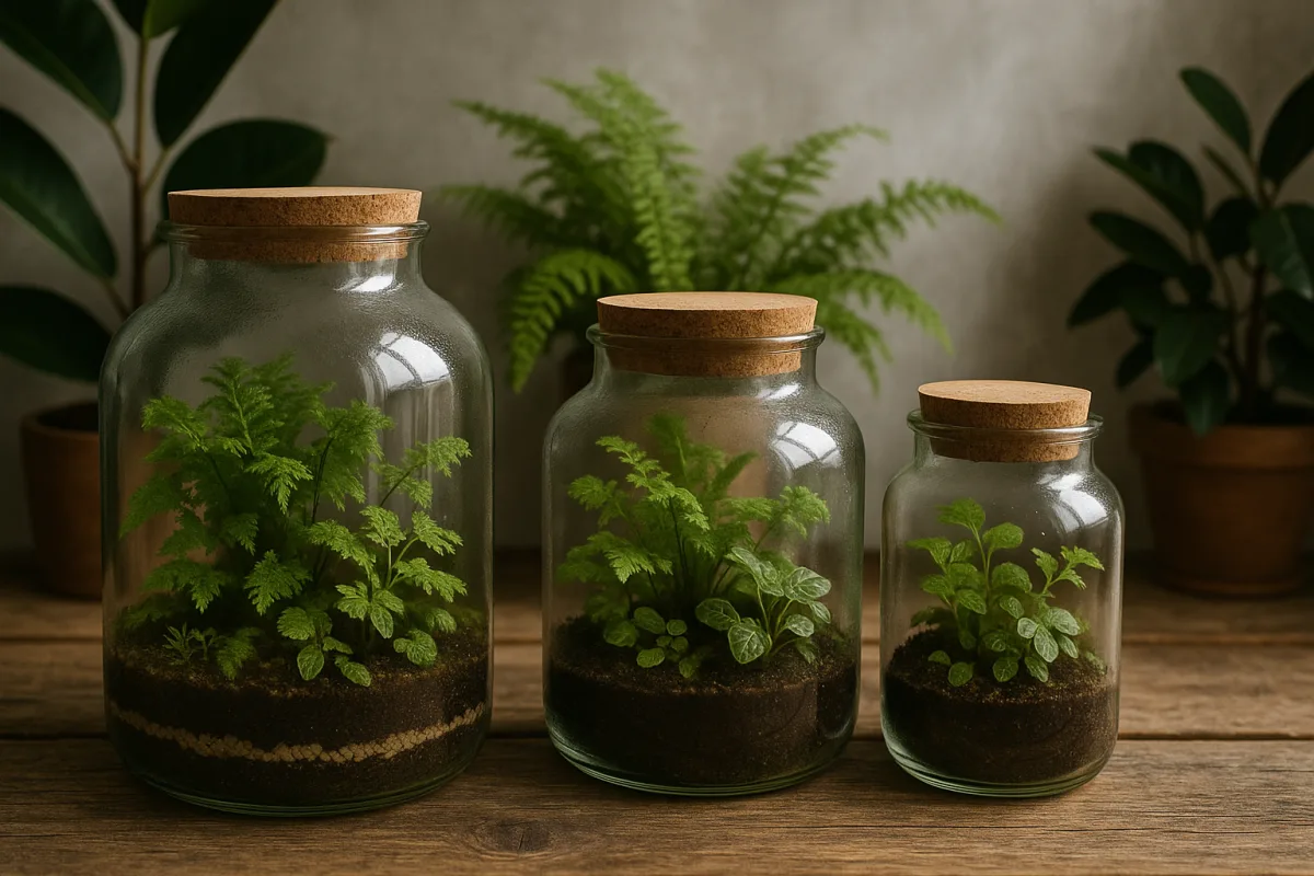Terrari chiusi fai da te: mantieni l’umidità costante con questa soluzione decorativa