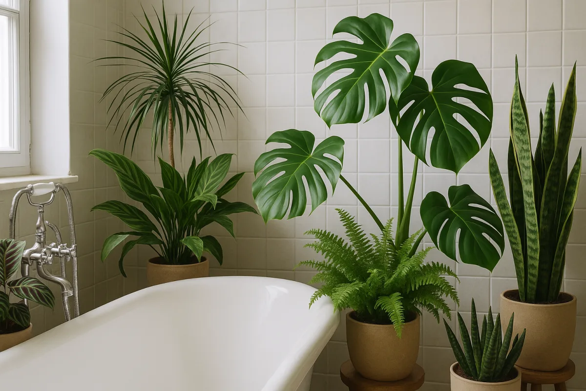 Piante da bagno: come scegliere specie che assorbono davvero l’umidità fastidiosa
