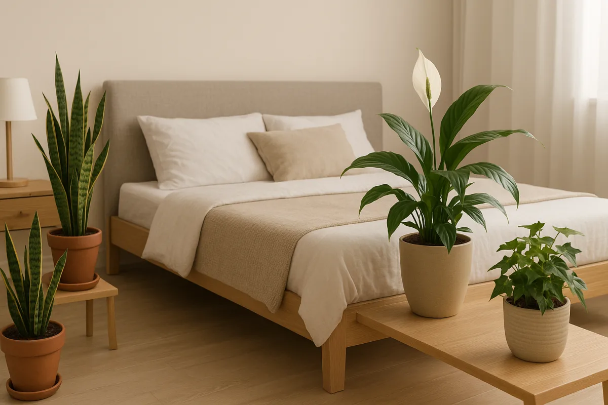 Piante depuranti in camera da letto: quali funzionano anche di notte
