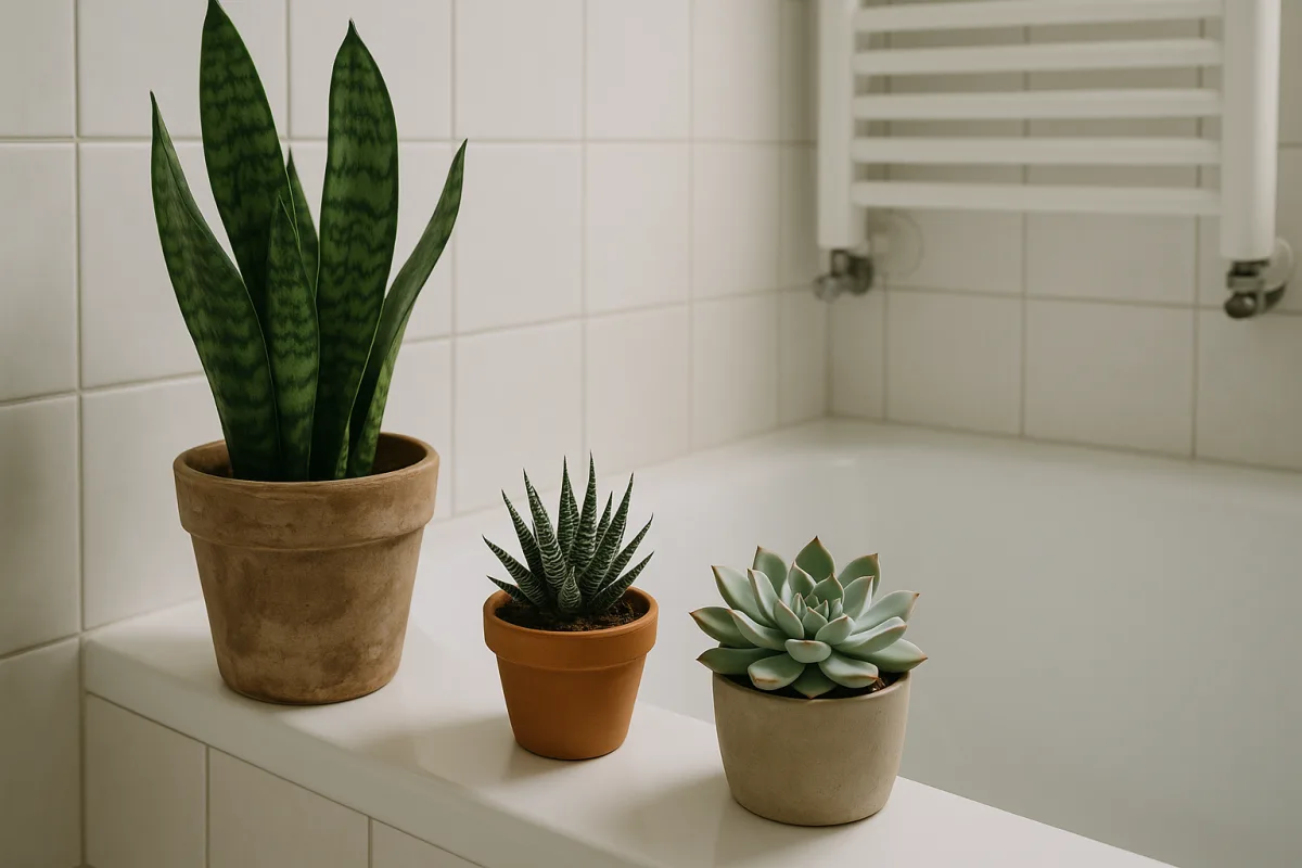 Piante grasse in bagno senza luce: quali reggono davvero senza appassire