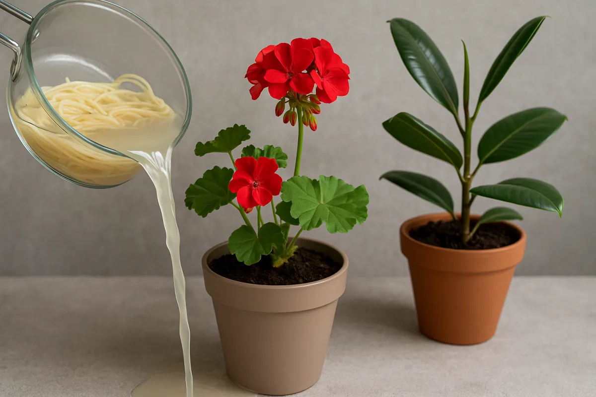 Acqua di cottura della pasta per le piante: quando usarla e quando evitarla