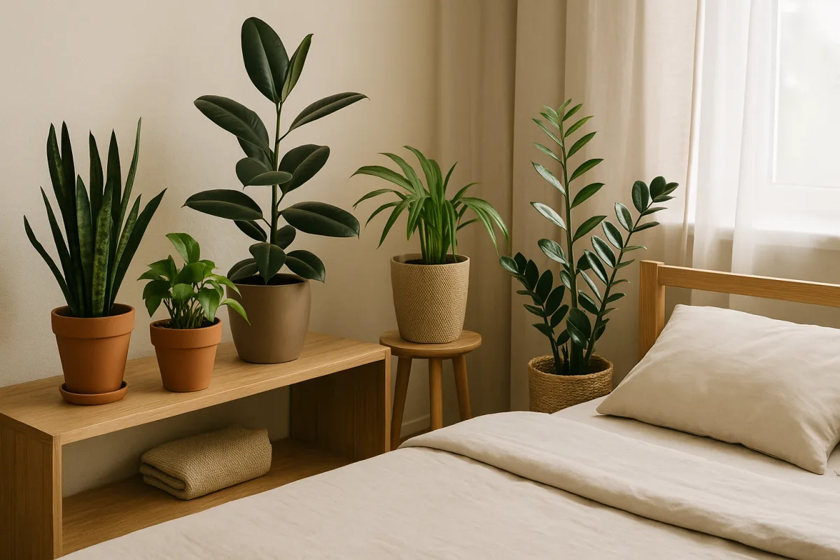 Piante in camera da letto: quali scegliere per chi ha poco tempo libero