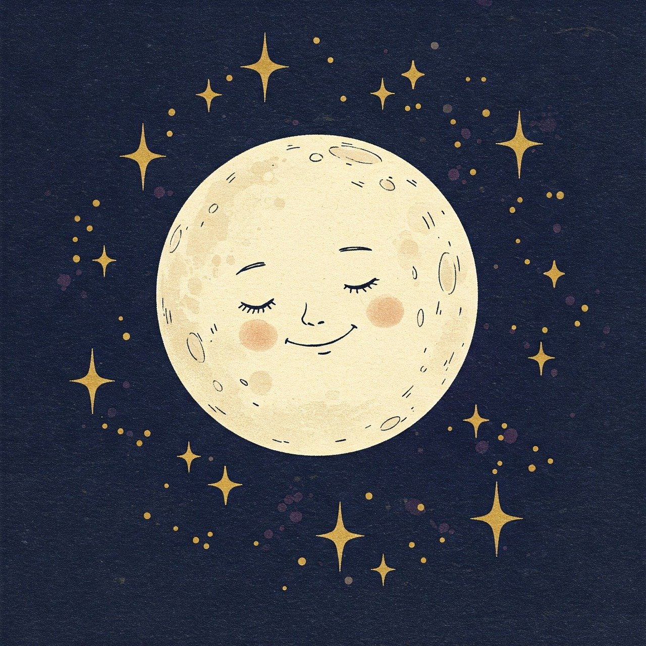 Immagine con frasi buonanotte romantiche e ispiratrici per una dolce notte.