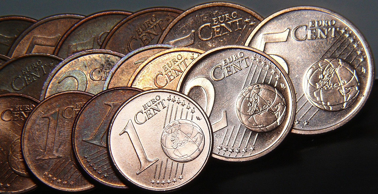 Monete in euro con diverse immagini e design, evidenziando le loro unicità.